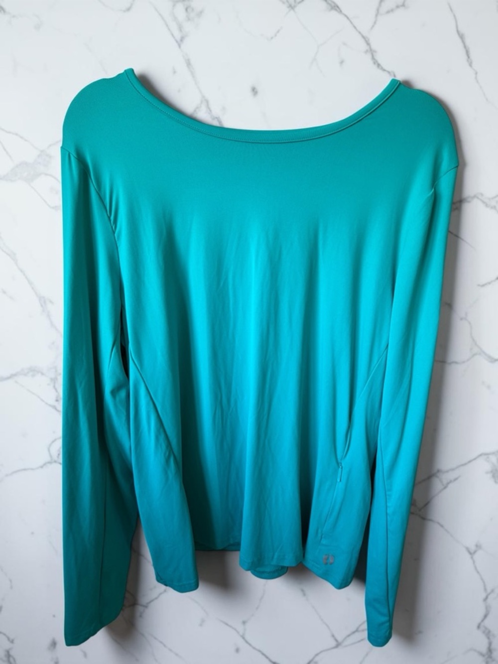 Hang Ten Teal Performance Long Sleeve Top Women’s XL Lightweight Stretch